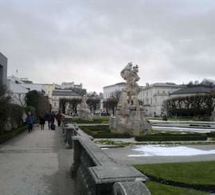 Schloss Mirabell im Winter