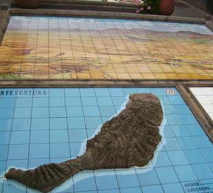 Oberer Teil der Mosaikstraße: Fuerteventura