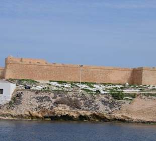 Twierdza widoczna z morza