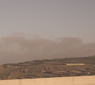 Wind von Osten bringt Saharasand