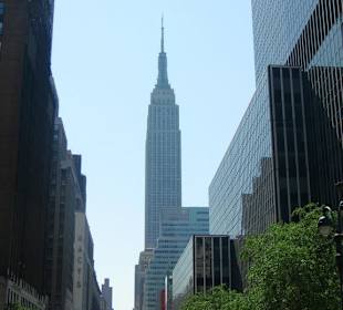 Blick auf das Empire State Building
