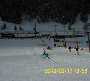 Übungshang, für Hotelgäste kostenfrei nutzbar