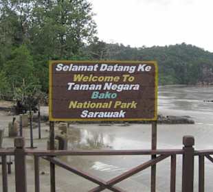 Landesteg Bako Nationalpark