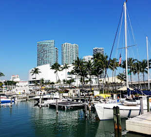 Blick auf die Marina