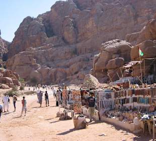 Petra, Souvenirbude