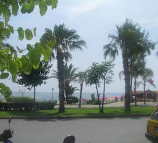 Strandpromenade Richtung Alanya