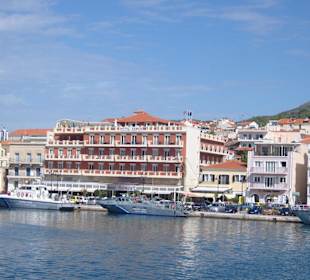 Hafen Samos Stadt