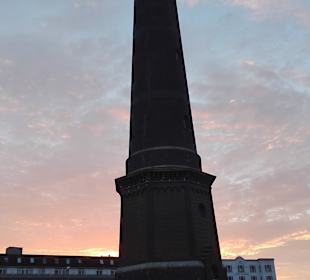 Der Leuchtturm in mitten drin...
