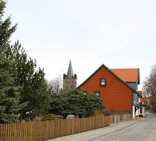Aussicht vom Kloster auf Drübeck