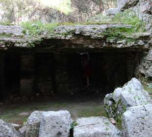 Man beachte die Höhe des Bades 