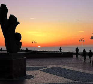 Strandpromenade im Abendlicht!