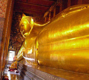 Wat Pho - Liegender Buddha