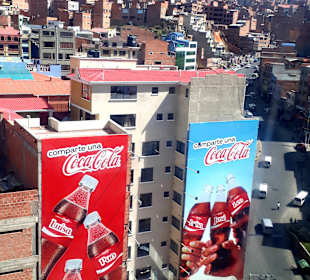 Ausblick Seilbahn Mi Teléferico