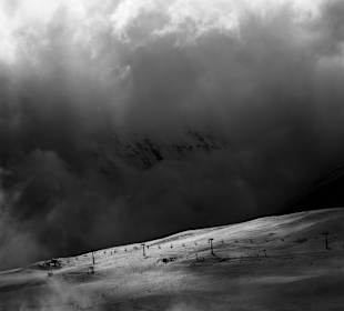 Schafbergplateau Gargellen Winter