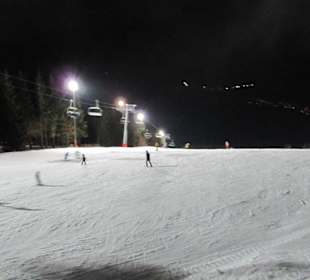 Nachtfahrt am Sonnenhang