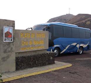 Parkplatz am Vulkankegel