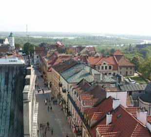 Widok z Bramy Opatowskiej