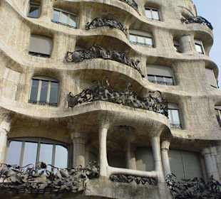 Nahaufnahme Gaudi-Haus