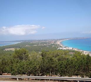 Playa Tramuntana vom Mirador 