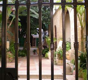 Blick in einen Innenhof in der Altstadt