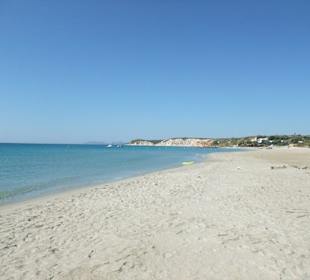 Altinkum Strand im Oktober 2011