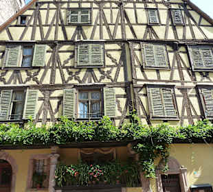 Schöne Fachwerkfassade