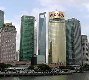 Skyline vom Bund aus