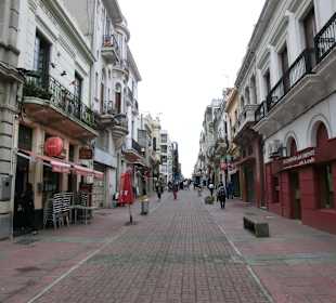 Fußgängerzone vom Hafen in die Stadt