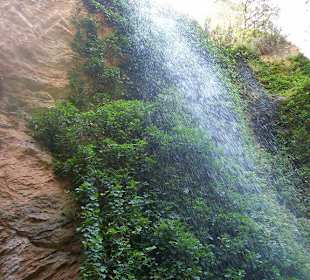 Einer von mehr als 30 Wasserfällen