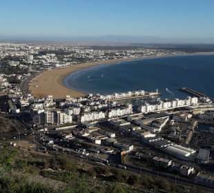 Blick auf Agadir