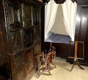 Schlafzimmer im Ammerländer Bauernhaus