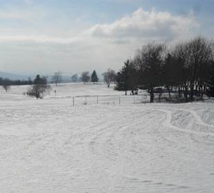 Perfekte Bedingungen für Skiwanderungen.