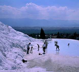Baseny wapienne pamukkale