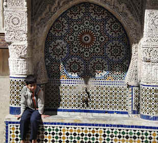 Una fuente en la Medina