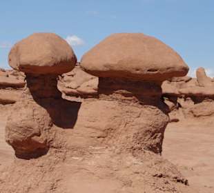 Pilzformationen aus Sandstein