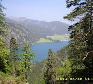 Bergwanderung, Ausblick auf den Achensee