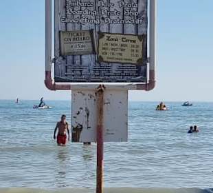 Von hier Abfahrt Priatenschiff