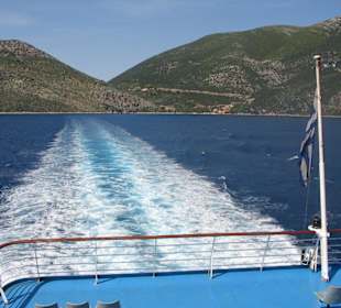Auf der Heimreise nach Kefalonia