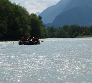 Flossfahrt auf dem Inn