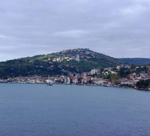 26.10.Rückfahrt von Jalta nach Santorin Durchfahrt 