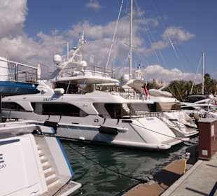 Die teuren Jachten im Hafen von Palma de Mallorca