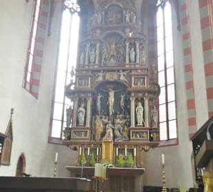 Die Kirche St. Andreas in Ochsenfurt