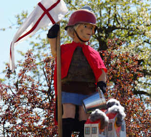 Spitze vom Osterbrunnen Kleingesee