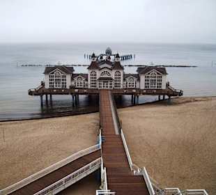 Blick auf die Seebrücke