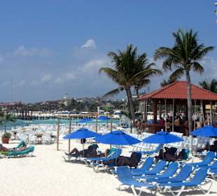 Strand Richtung Seebrücke