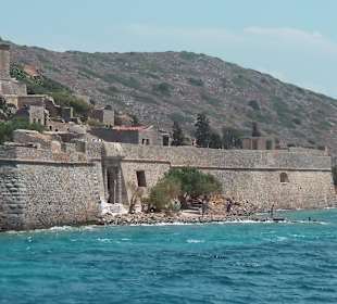 Lebrainsel Spinalonga bei Kreta