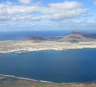 Blick auf La Graciosa 