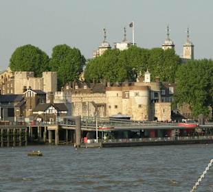 Blick von der Themse