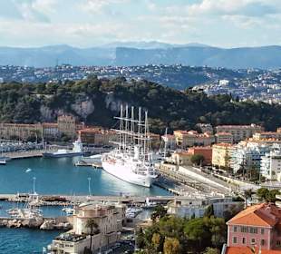 Ausblick auf Nizza