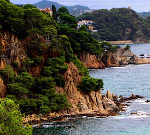 Blick Richtung Cala Boadella